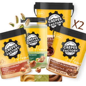 Pack Pro Max : 2 Rocher + Noisette + Pistache